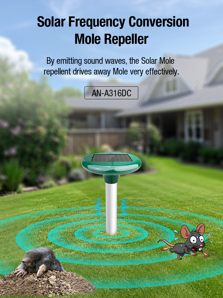 solar mole repeller AN-A316DC