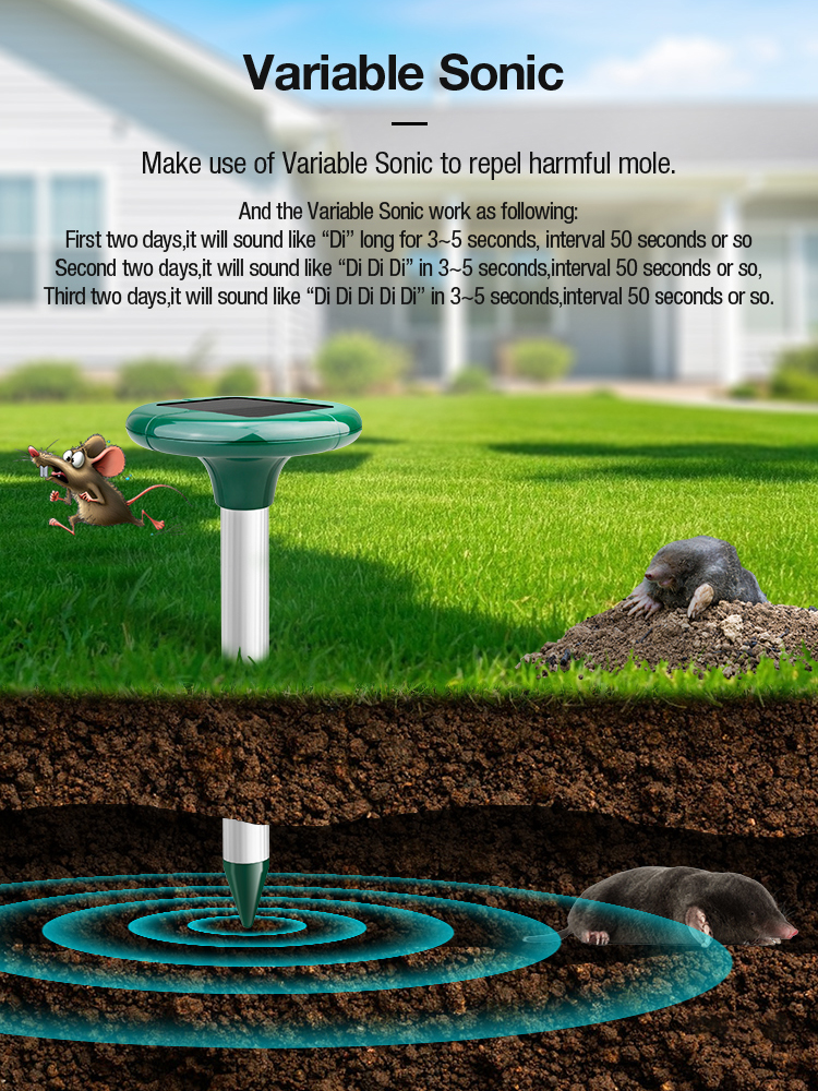 solar animal repeller Sonic Drive