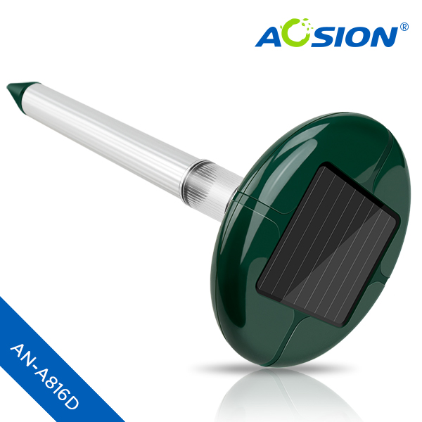 AOSION® Outdoor Waterproof Solar Sonic Snake Repeller AN-A816D