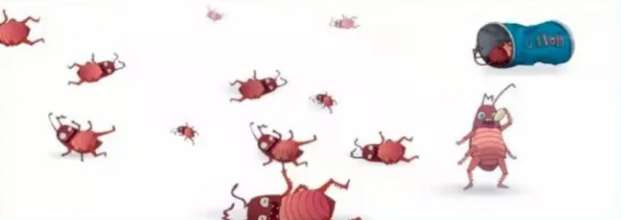 many cockroaches cartoon