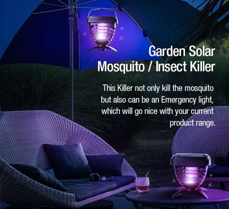 Solar Mosquito Killer Lamp AN-C888 gardenr