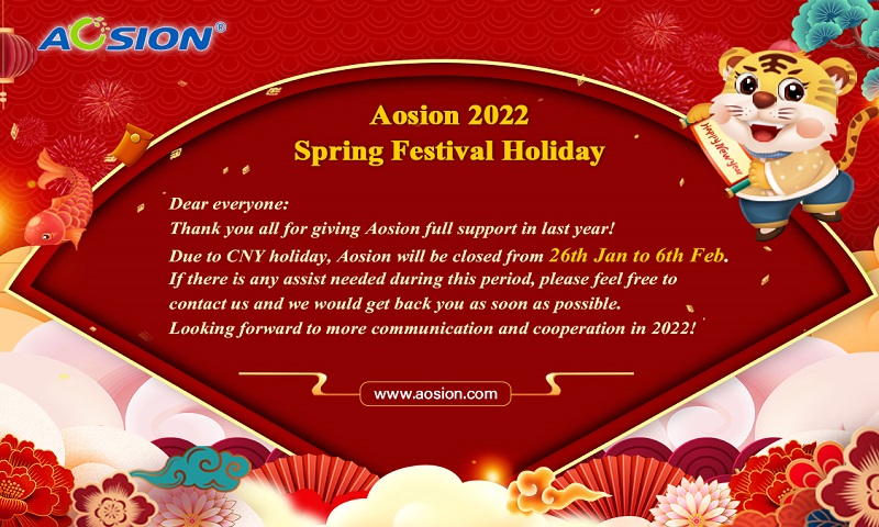 Spring Festival Holiday Aosion 2022