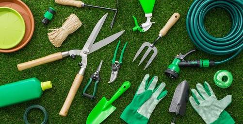 some gardening tools