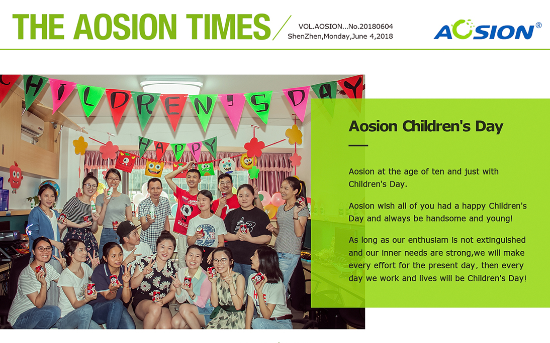 Aosi on Children's Day