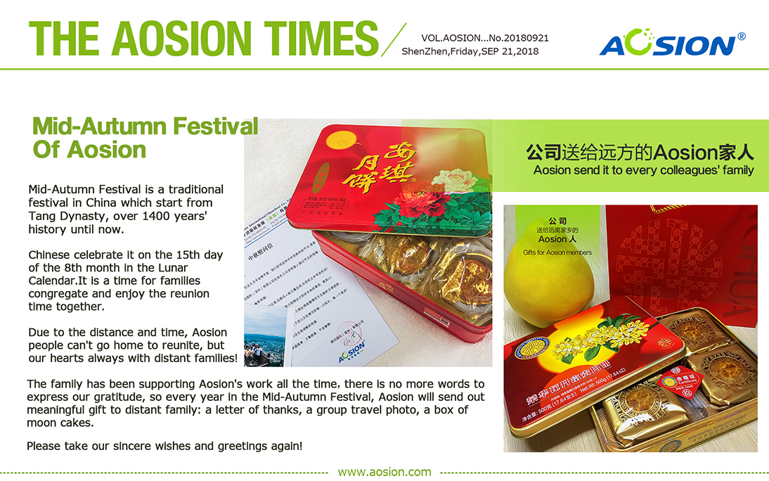 Mid-Autumn Festiva Of Aosion