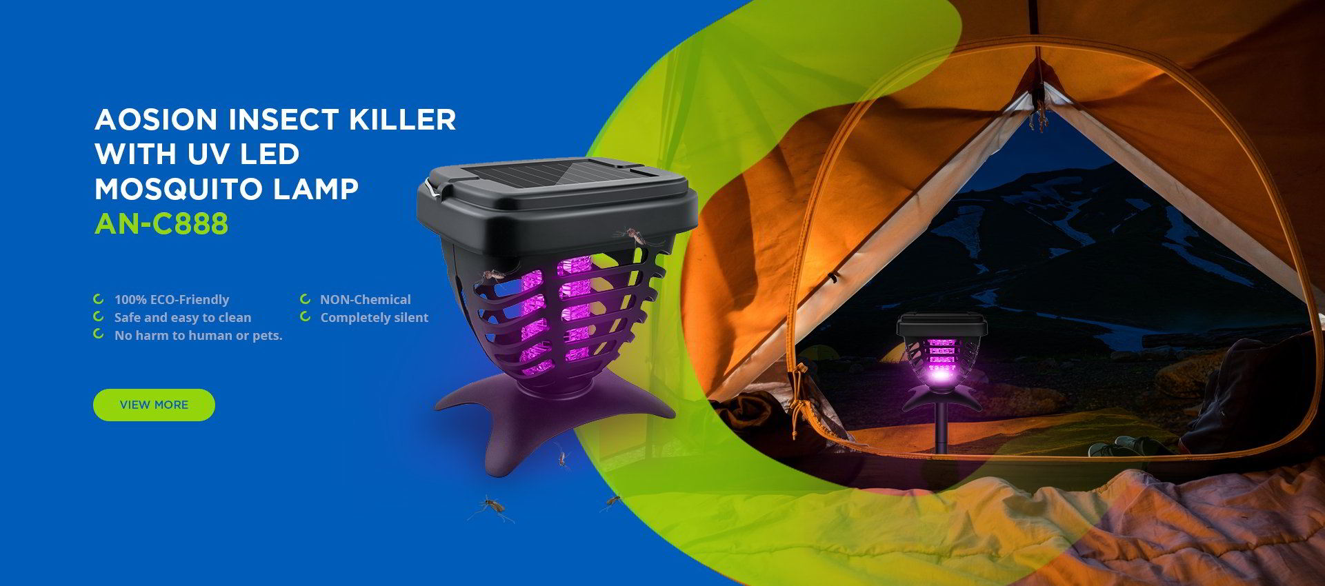 AOSION Insect Killer with UV LED Mosquito Lamp